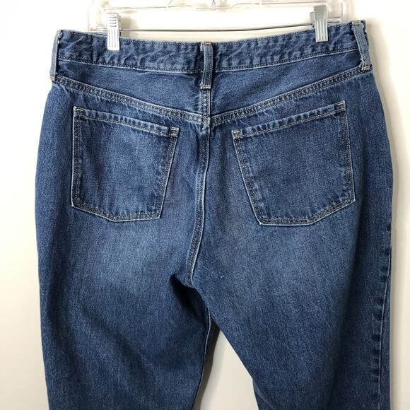 Old Navy Women's High-Rise Cropped Dad Jeans in Petunia Size 14 - Picture 4 of 8